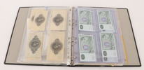 Album med sedlar, mestadels Sverige