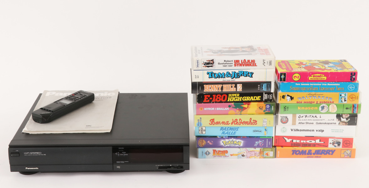 VHS-spelare, Panasonic, NV-F65HQ