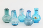 Vattenkaraffer med glas 5st, tidigt 1900-tal