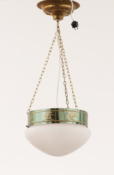 Taklampa, jugend, 1900-talets början