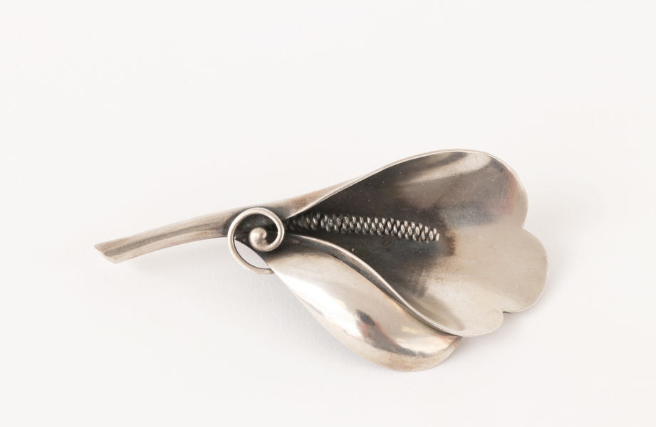 Brosch i sterlingsilver, Folmere, Danmark