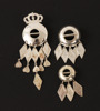 Dräktbroscher 3st, silver/sterlingsilver