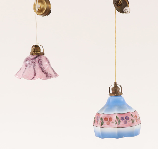 Taklampor 2st, 1900-talets första hälft