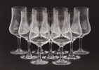 Vinprovarglas 9st, "Elixir", Orrefors