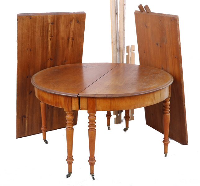 Matbord, 1800-talets slut