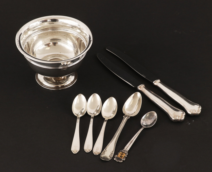 Silver 8 delar