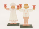 Kandelabrar ett par, Birgitta Hedlund