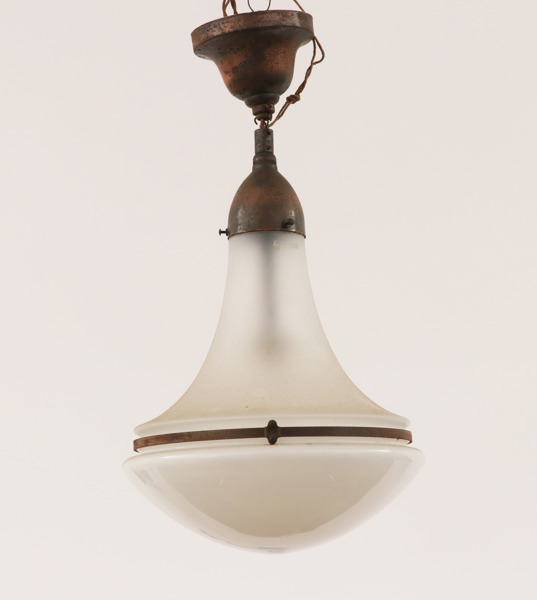 Taklampa, "Luzette", Peter Behrens för AEG, 1900-talets första hälft