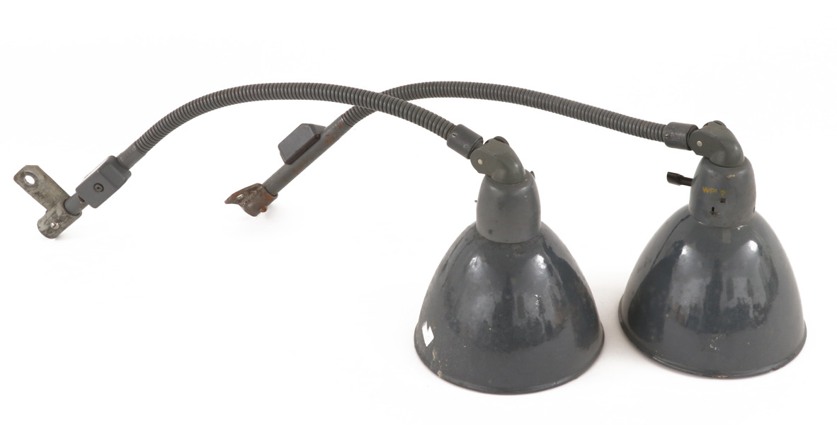 Industrilampor ett par, Siemens, 1900-talets andra hälft