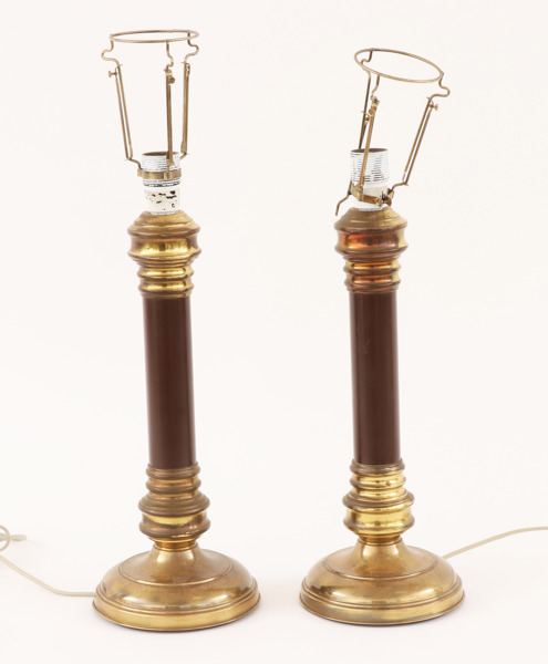 Bordslampor ett par, 1900-talets andra hälft