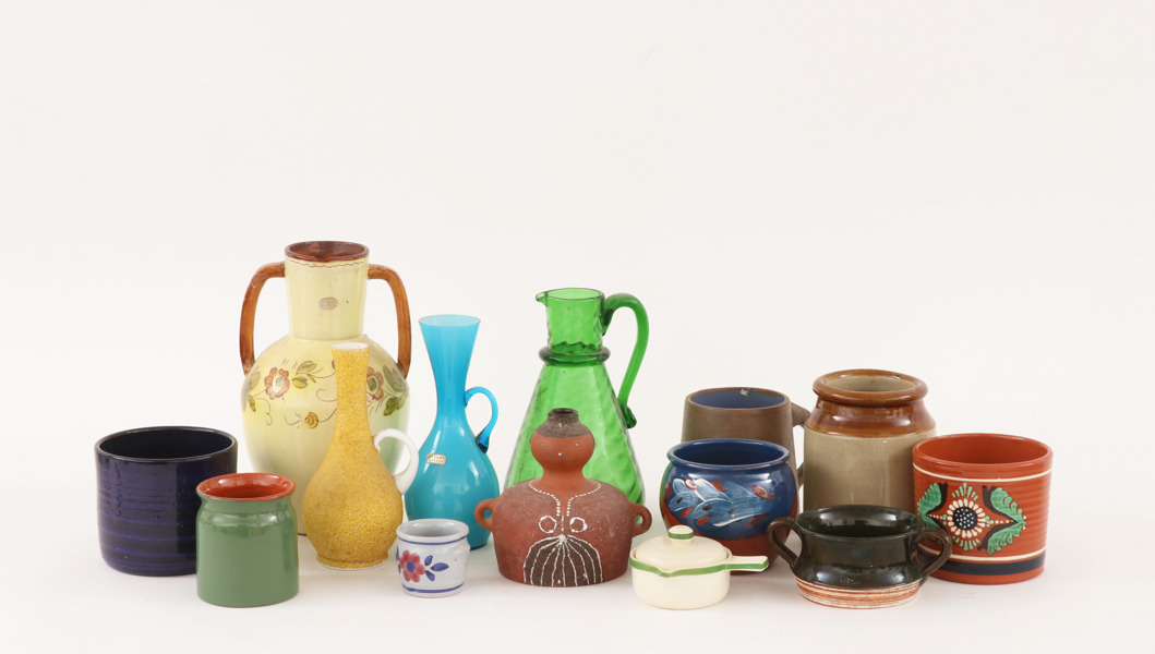 Parti glas och keramik