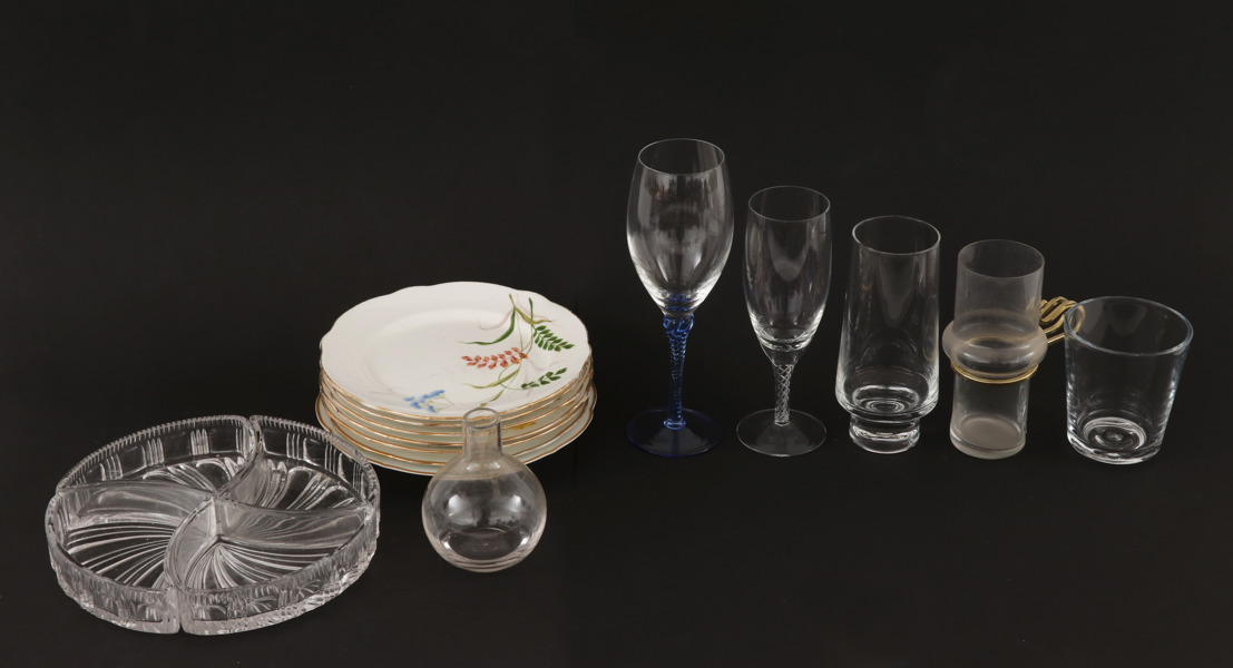 Parti glas och keramik