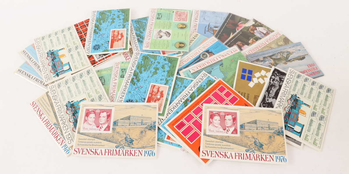 Årshäften med frimärken 31st, Sverige