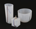 Konstglas 3 delar, "Rainbow", Bertil Vallien