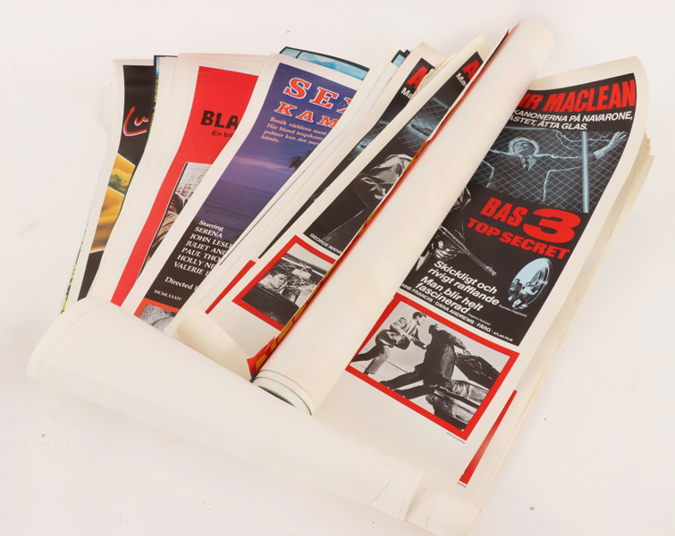 Parti äldre filmaffischer