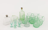 Glas 17 delar, Stockholms Glasbruk