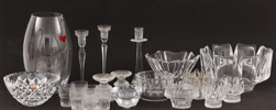Glas och kristall 21 delar