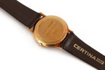 Herrarmbandsur i 18k, Certina, 