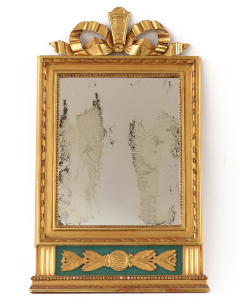 Spegel, gustavianskt Stockholmsarbete, 1700-talets slut