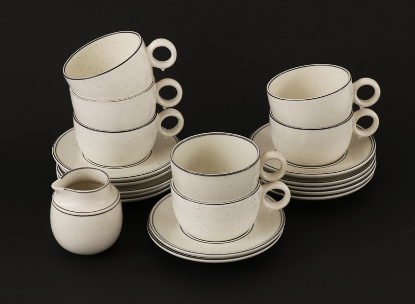 Kaffeservisdelar, "Birka", Stig Lindberg för Gustavsberg