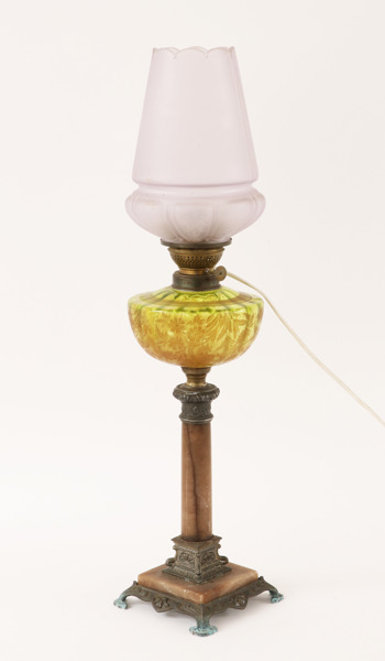 Bordslampa, omkring år 1900
