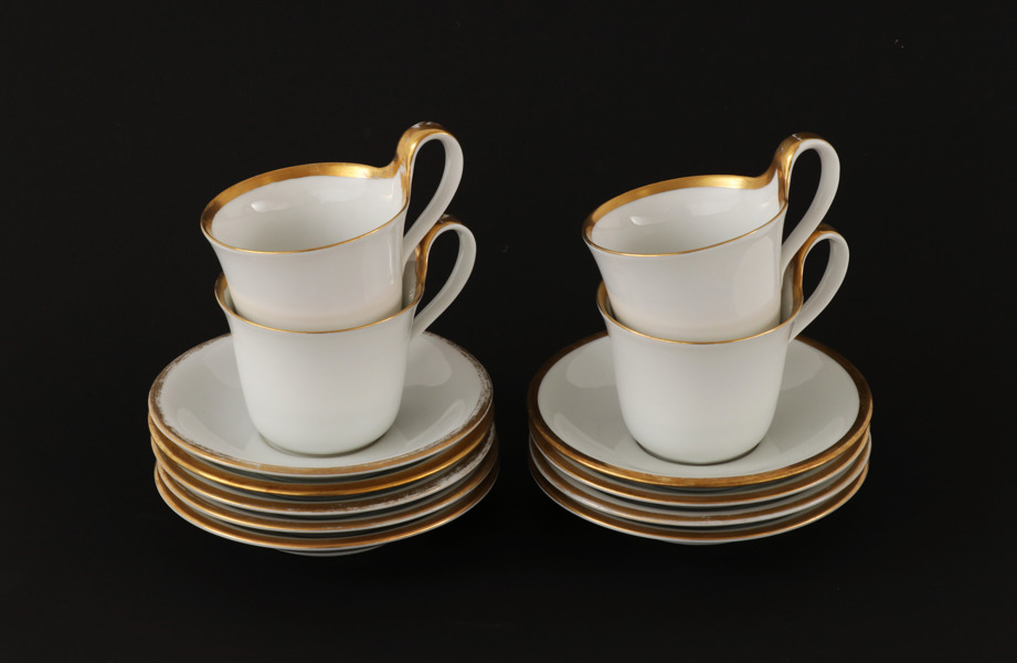 Kaffeservisdelar, "Golden Sun", Sigvard Bernadotte för Bing & Gröndahl