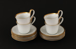 Kaffeservisdelar, "Golden Sun", Sigvard Bernadotte för Bing & Gröndahl