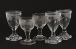 Glas 5st, empire, 1800-talets början
