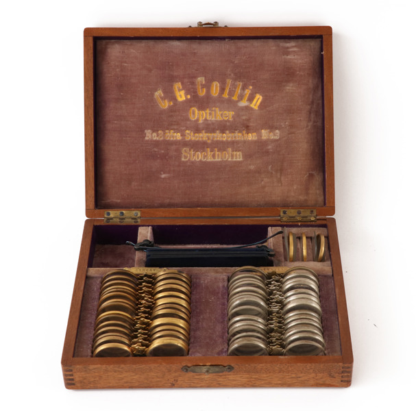 Optikerset, C.G.Collin, Stockholm, 1900-talets början