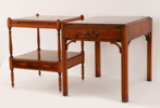 Sängbord 2st, England, 1900-tal