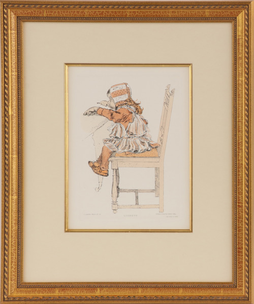 Carl Larsson för Föreningen Grafisk Konst