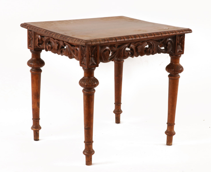 Sidobord, 1800-talets slut