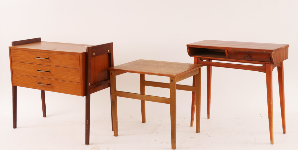 Möbler 3 delar, 1950/60-tal