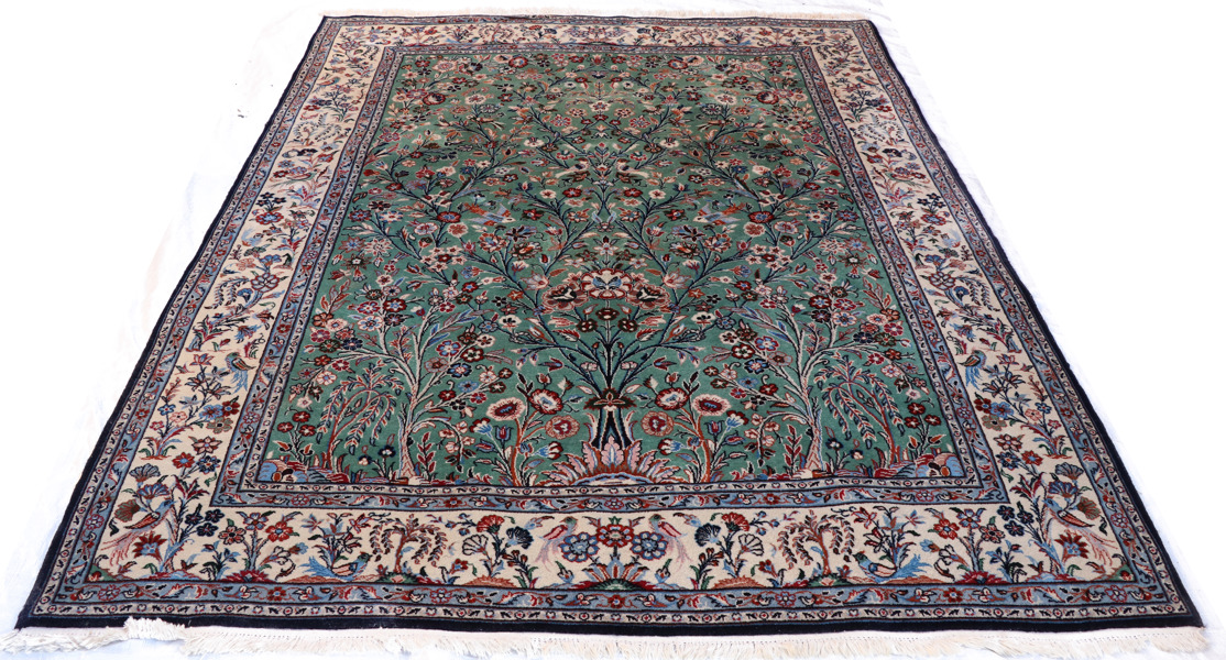 Handknuten matta, orientalisk