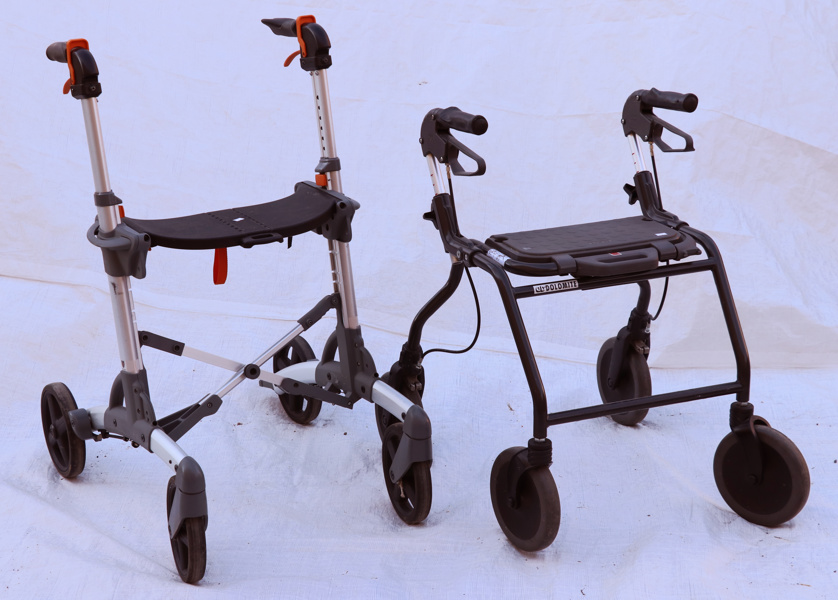 Rollatorer 2st, bl.a. Dolomite