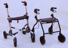 Rollatorer 2st, bl.a. Dolomite