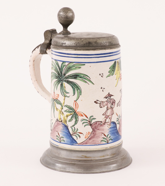 Dryckeskanna, Tyskland, daterad 1708