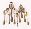 Silver 10 delar, bl.a. Ryssland