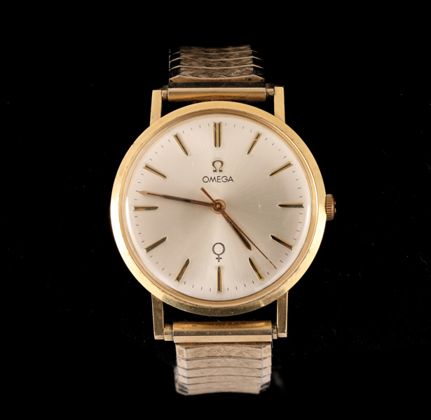 Herrarmbandsur i 18k, Omega