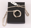 Halsband med hänge, sterlingsilver, Efva Attling, Stockholm