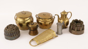 Metall 8 delar, mestadels 1800-tal