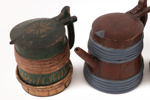 Allmogeföremål 4st, 1800-tal