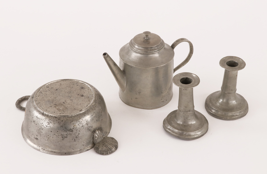 Tenn 4 delar, 1800-tal