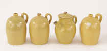 Sirapskannor 4st, 1800-tal