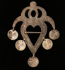 Dräktbrosch i silver, 1960