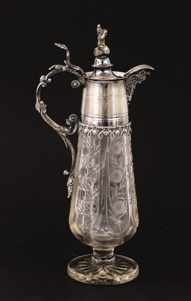 Serveringskanna, 1800-talets slut