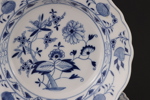 Djupa tallrikar 6st, "Lökmönstret", Meissen, Tyskland