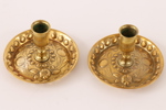 Ljusstakar ett par, barockstil, 1900-tal