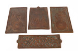 Reliefer 4st, omkring 1900-talets mitt