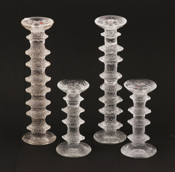 Ljusstakar 2 par, "Festivo", Timo Sarpaneva för Iittala